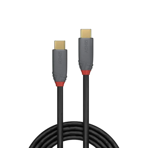 LINDY 36904 3m USB-C to USB-C Cable – Anthra Line