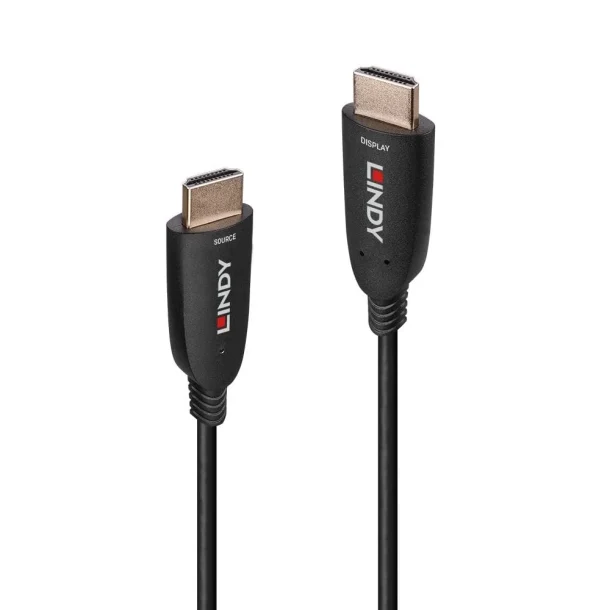 Alternative view of Lindy 38510 10m Fibre Optic Hybrid HDMI 8K60 Cable
