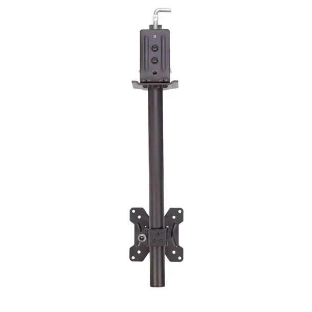 LINDY 40656 Single Display Short Bracket with Pole and Desk Clamp