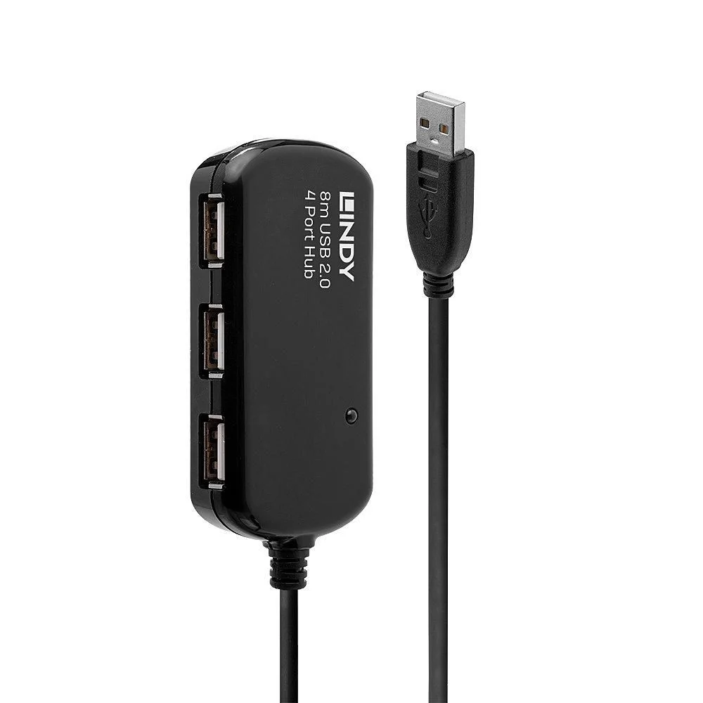 LINDY 42781 8m USB 2.0 4-Port Hub Active Extension Pro - Image 2