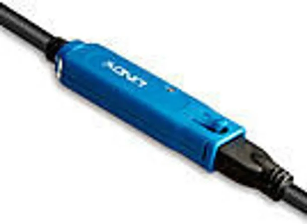 Alternative view of Lindy 43158 8m USB 3.0 Active Extension Pro Cable