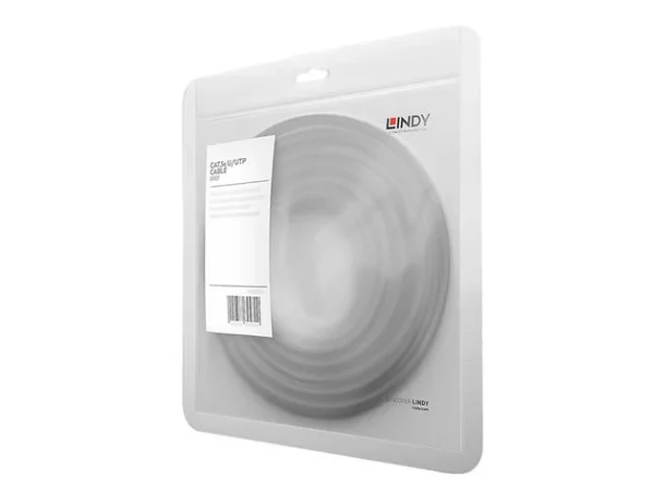 Alternative view of LINDY 48365 5m Cat.5e U/UTP Ethernet Cable Grey