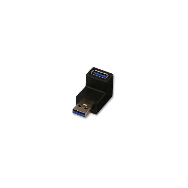 Lindy 71261 USB 3.2 Type A to A 90° Adapter