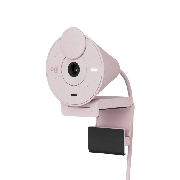 Logitech Brio 300 HD Webcam – Rose