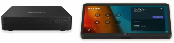 Alternative view of Logitech TAPMSTBASELNV4 Room Solution for Microsoft Teams with Lenovo Base Bundle