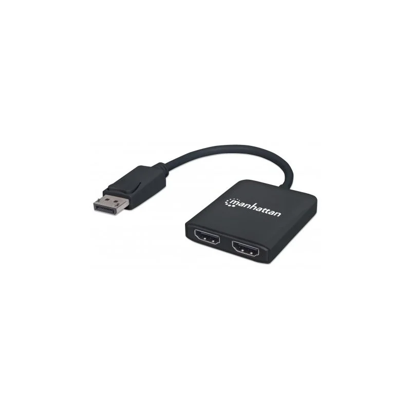 Manhattan 152716 DisplayPort 1.2 to 2-Port HDMI Splitter Hub with MST - Image 3