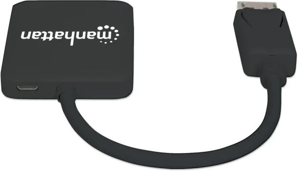 Manhattan 152716 DisplayPort 1.2 to 2-Port HDMI Splitter Hub with MST