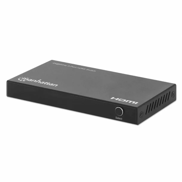 Alternative view of Manhattan 208222 4K@60Hz 3-Port HDMI Switch