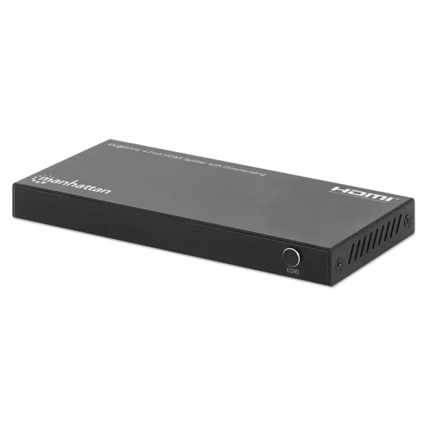 Alternative view of Manhattan 208369 HDMI Splitter with Downscale 1 to 4 Displays