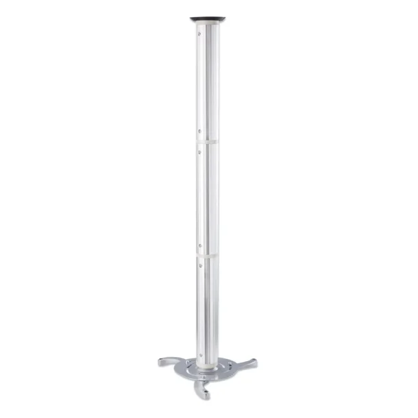 Manhattan 424820 Universal Ceiling Projector Mount – Tilt & Swivel, Silver