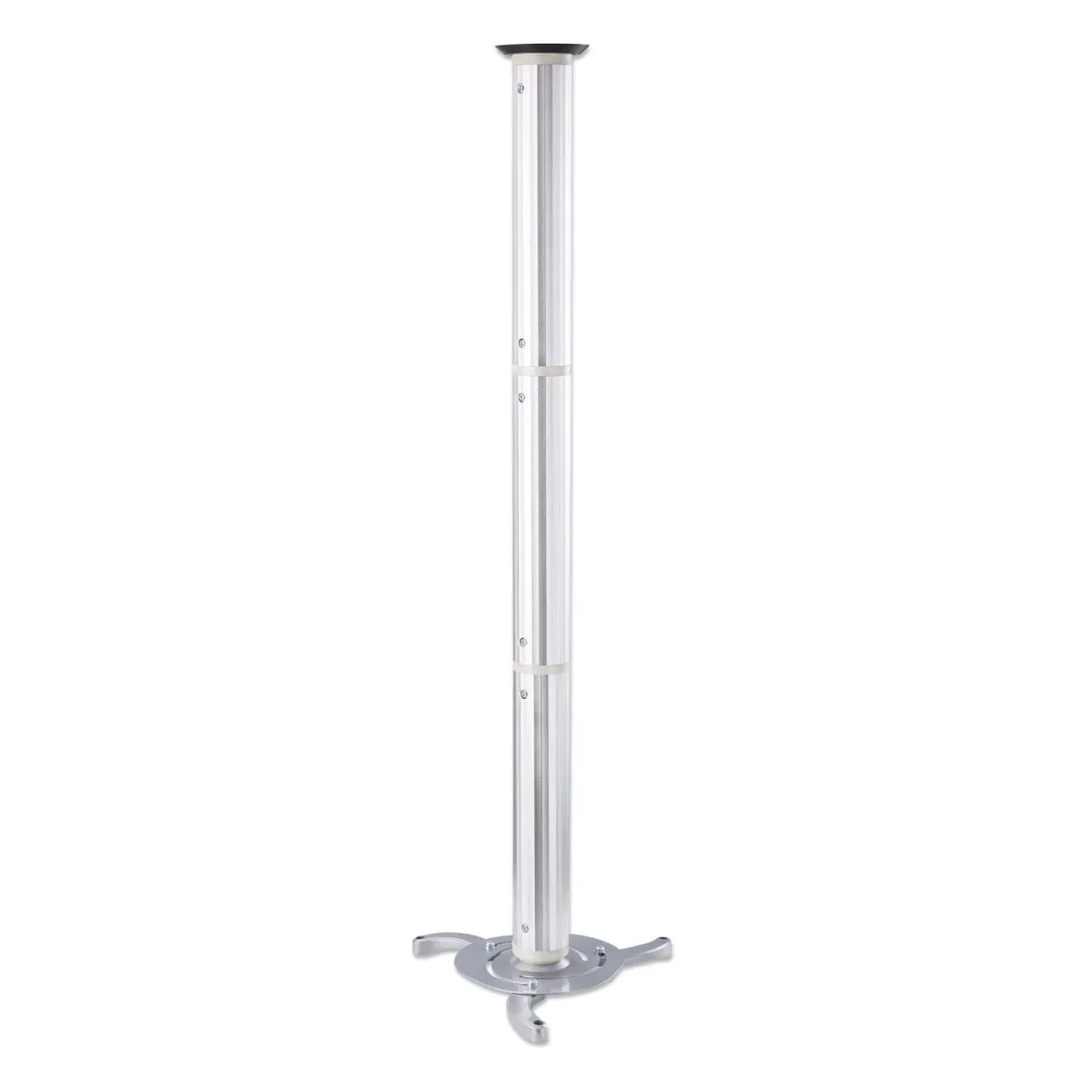 Manhattan 424820 Universal Ceiling Projector Mount – Tilt & Swivel, Silver