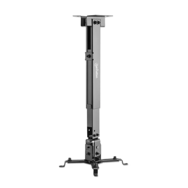 Manhattan 461207 Ceiling & Wall Projector Mount – Tilt & Swivel, Black