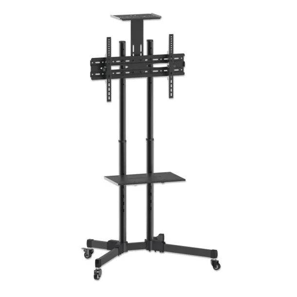 Manhattan 461238 TV & Monitor Trolley Stand for 37–65" Screens
