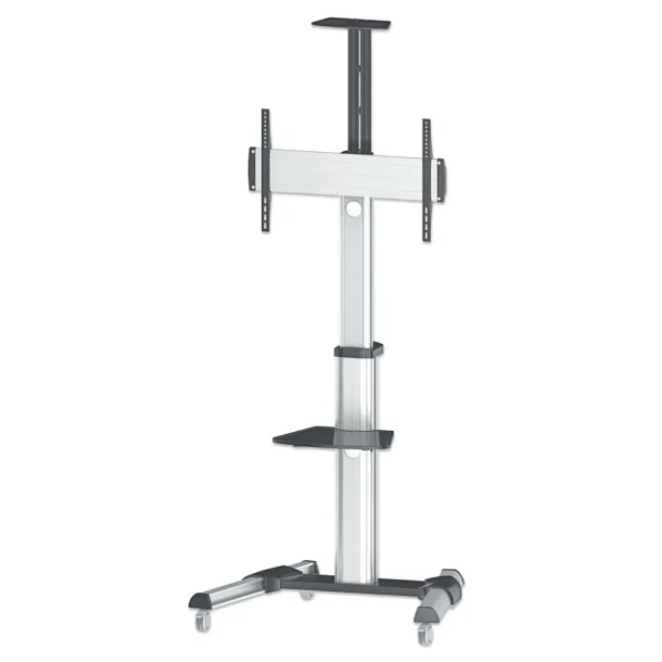Manhattan 461245 TV & Monitor Trolley Stand for 37–65" Screens