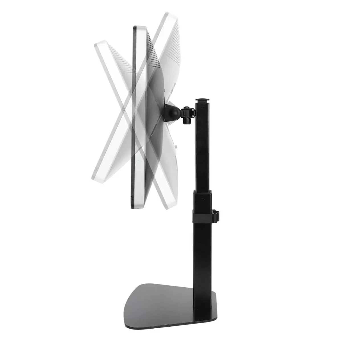 Manhattan 461894 Gas Spring Desk Monitor Mount, 10–27", Single Screen, Black - Image 3