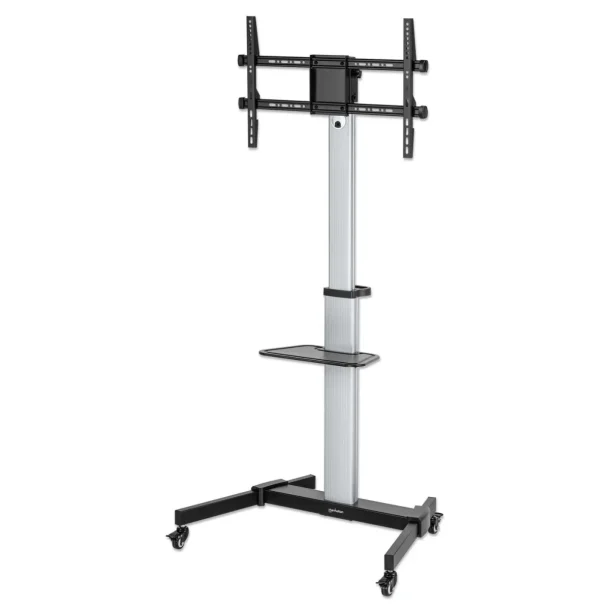 Alternative view of Manhattan 462327 TV & Monitor Trolley Stand for 37–86" Screens