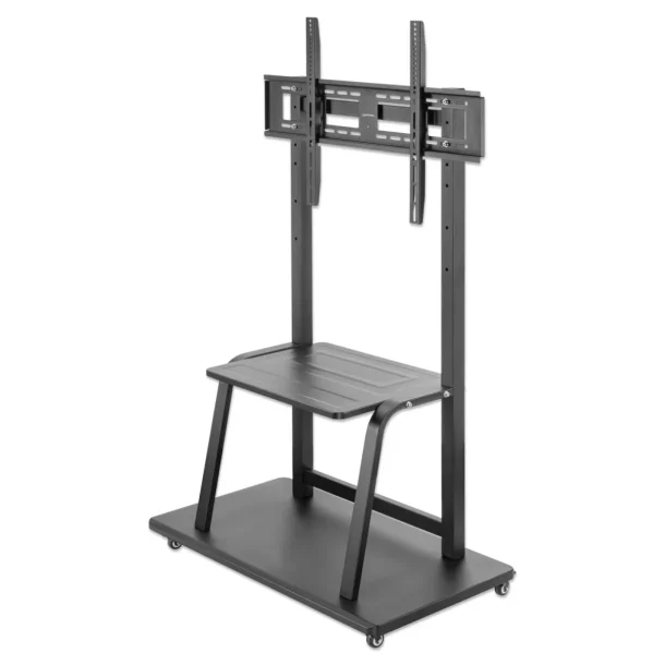 Manhattan 462334 TV & Monitor Trolley Stand for 37–100" Screens