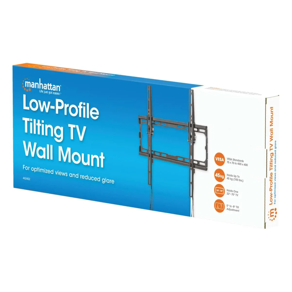 Manhattan 462402 Tilt Wall Mount for 32–55" Screens - Image 2