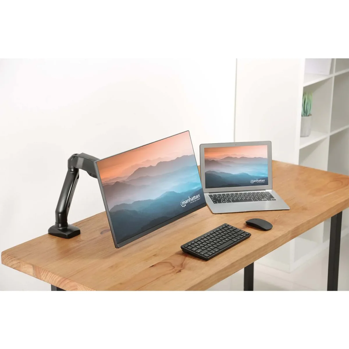 Manhattan 462495 Desk Mount Clamp for Monitors up to 27" - Image 3