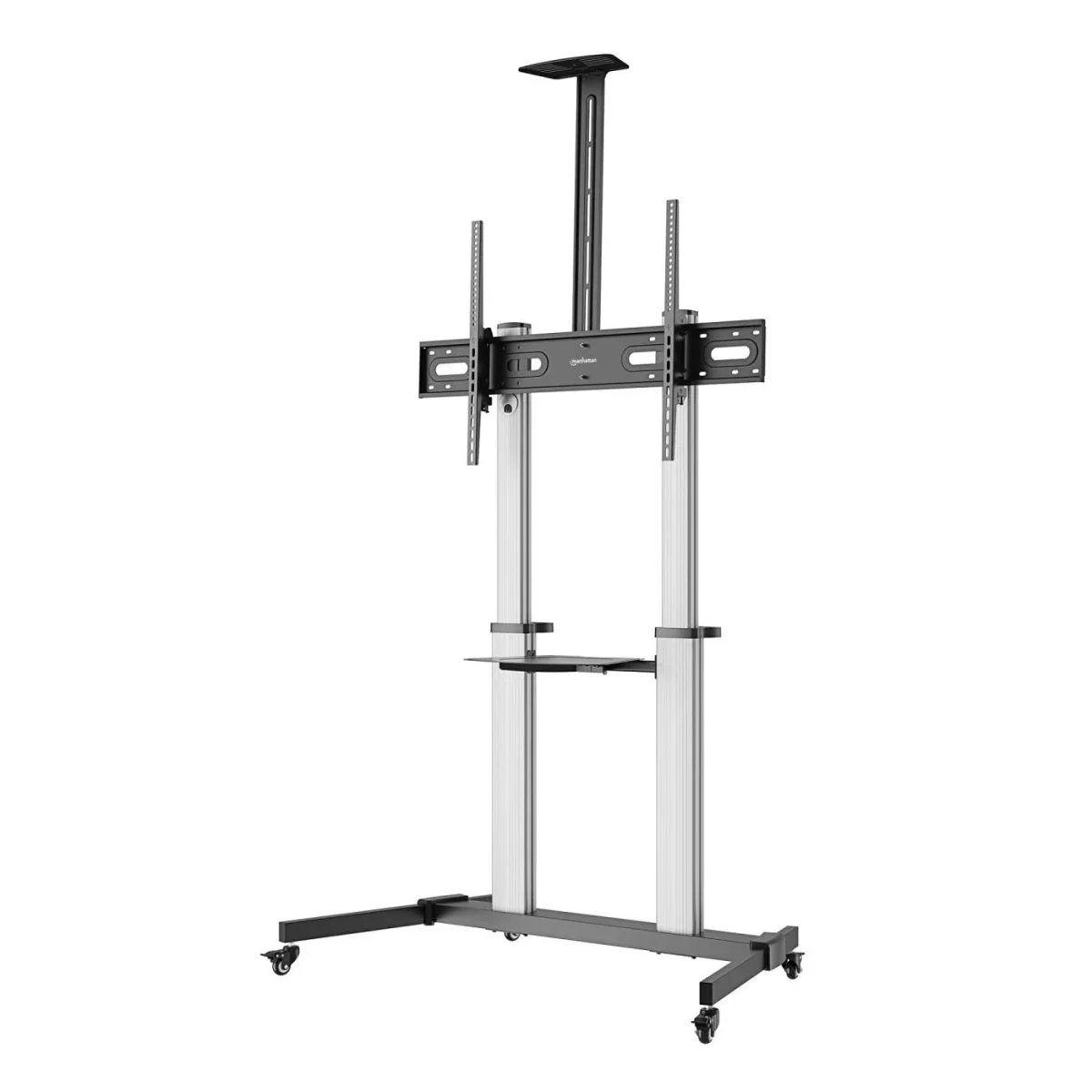 Manhattan 462563 TV & Monitor Trolley Stand 37–100"