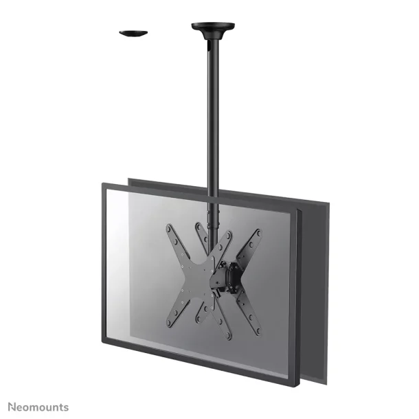 Alternative view of Neomounts FPMA-C340BLACK Full-Motion Ceiling Mount for 32"–75" Displays
