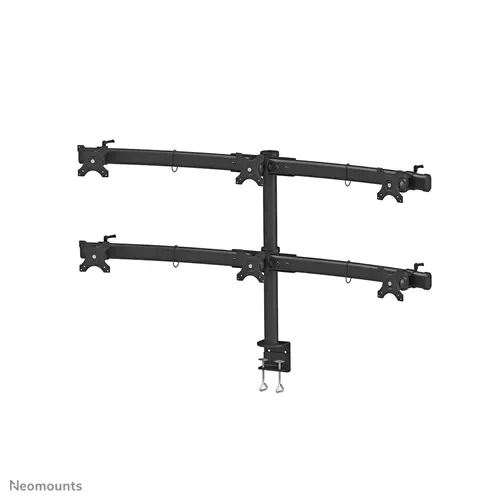 Alternative view of Neomounts FPMA-D700D6 Six-Screen Full-Motion Desk Mount