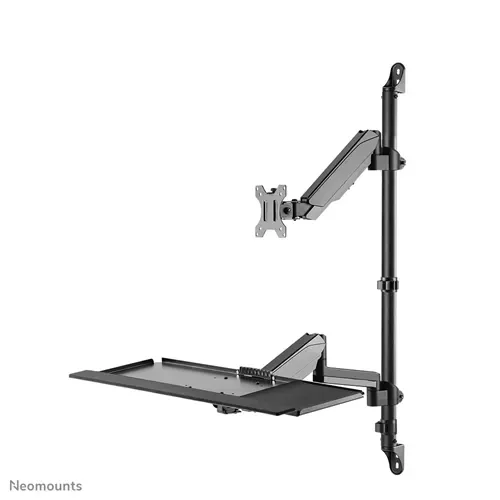 Alternative view of Neomounts WL90-325BL1 Full Motion Wall-Mount Sit-Stand Workstation Arm