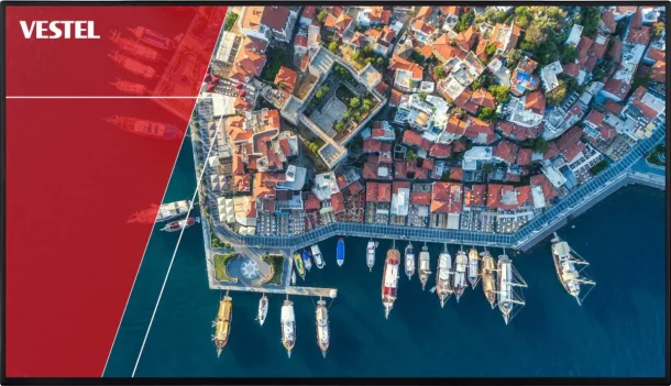 Alternative view of Vestel PR43D-4H 43" UHD 24/7 Commercial Display