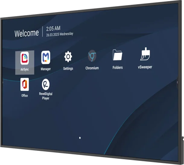 Alternative view of ViewSonic CDE7514-2C 75" Commercial Digital Signage Display