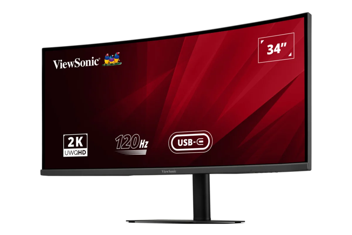 ViewSonic VA3420C 34" Curved Ultrawide Monitor - Image 2