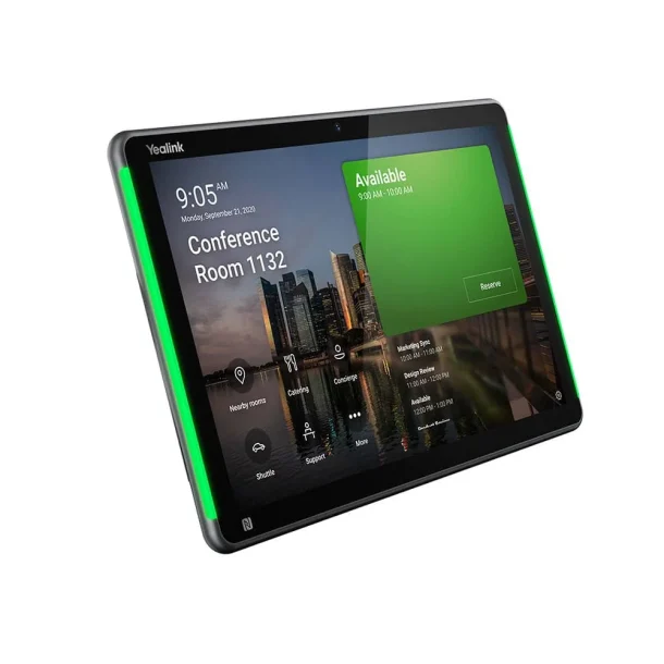 Alternative view of Yealink RoomPanel Plus E2 Meeting Room Scheduling Panel