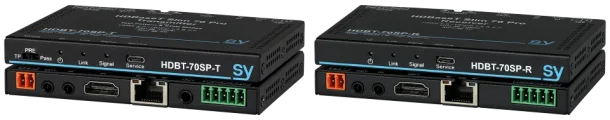 Alternative view of AVM SY-HDBT-70SP-SET HDBaseT Transmitter & Receiver Set
