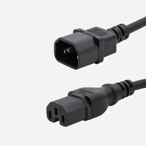 Alternative view of Connektgear 3m Standard Power Cord For Monitor | 27-0037