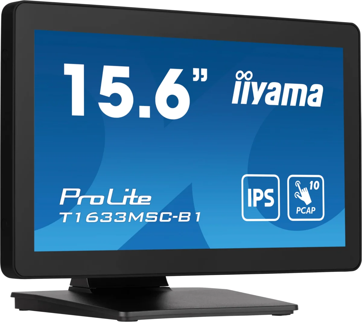iiyama ProLite T1633MSC-B1 15.6" PCAP 10 Points Touch Screen Monitor - Image 2
