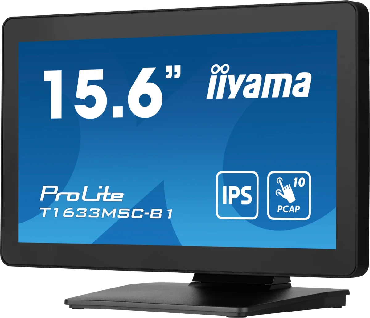 iiyama ProLite T1633MSC-B1 15.6" PCAP 10 Points Touch Screen Monitor - Image 3