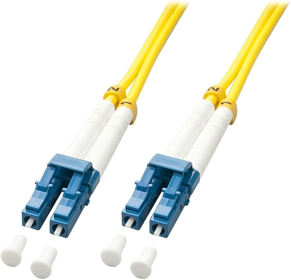 LINDY 47455 15m LC-LC OS2 9/125 Fibre Optic Patch Cable