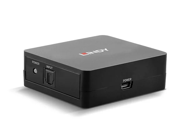 Alternative view of LINDY 70480 3 Port TosLink Optical Digital Audio Splitter