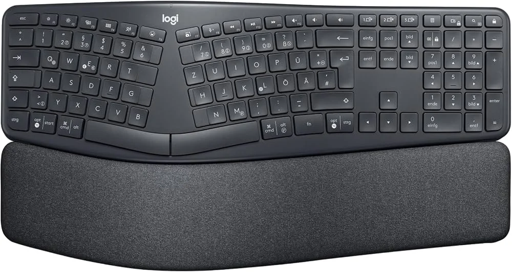 Logitech ERGO K860 Wireless Ergonomic Keyboard (920-009167) — German QWERTZ - Image 3