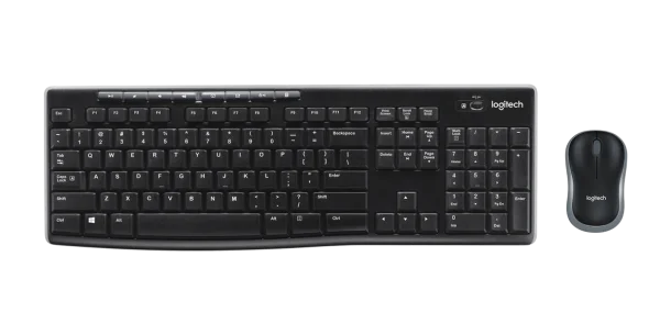 Alternative view of Logitech MK270 Wireless Keyboard and Mouse Combo