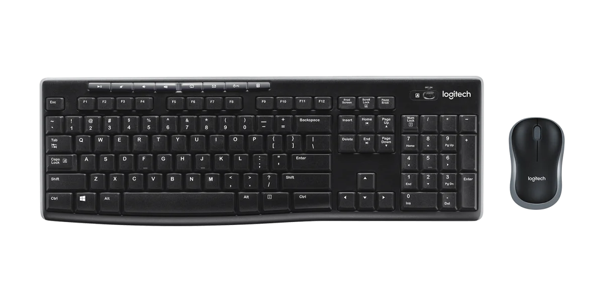 Logitech MK270 Wireless Keyboard and Mouse Combo - Image 2
