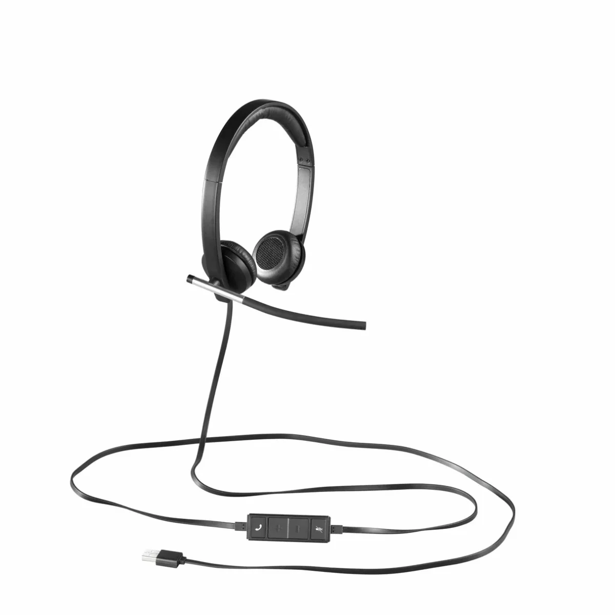 Logitech USB Headset Stereo H650e Wired Multicolour Headset - Image 3