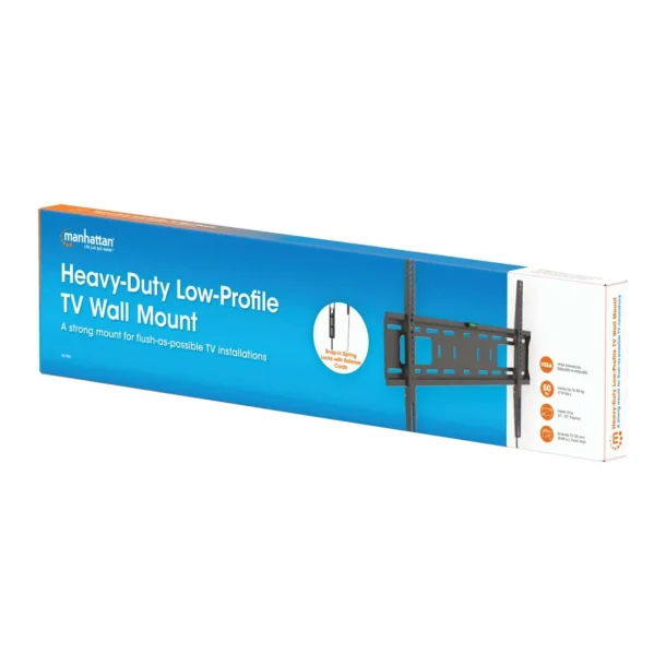 Alternative view of Manhattan 461986 Fixed Wall TV & Monitor Mount 37–65"