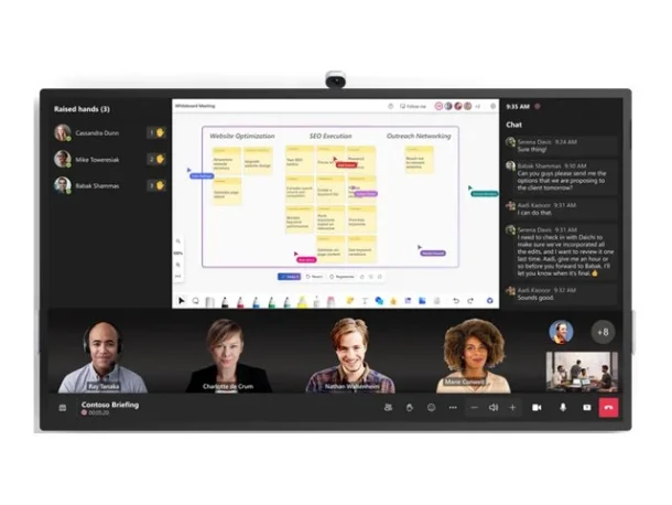 Alternative view of Microsoft Surface Hub 3 85" Collaborative Display (VY7-00004)