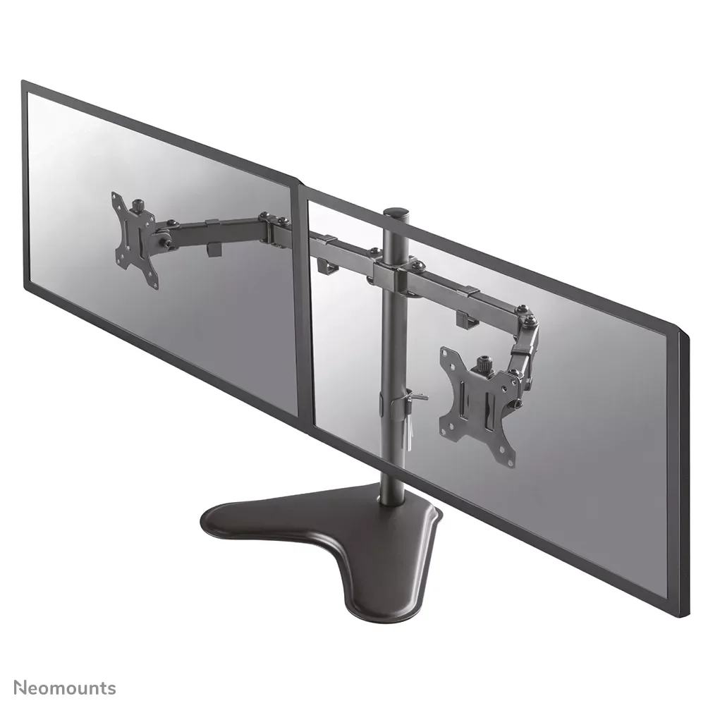 Neomounts 10"-32" Dual Monitor Arm Desk Mount | FPMA-D550DBLACK