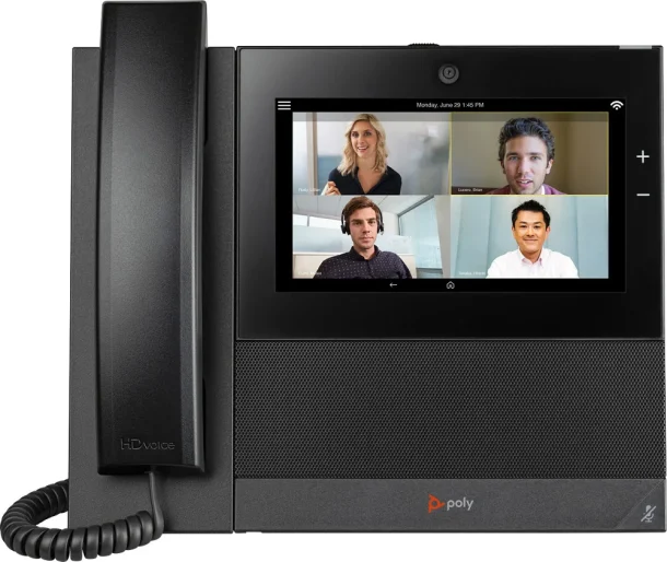 Alternative view of Polycom Voice CCX 700 Media Phone (2200-49750-025) Open SIP PoE