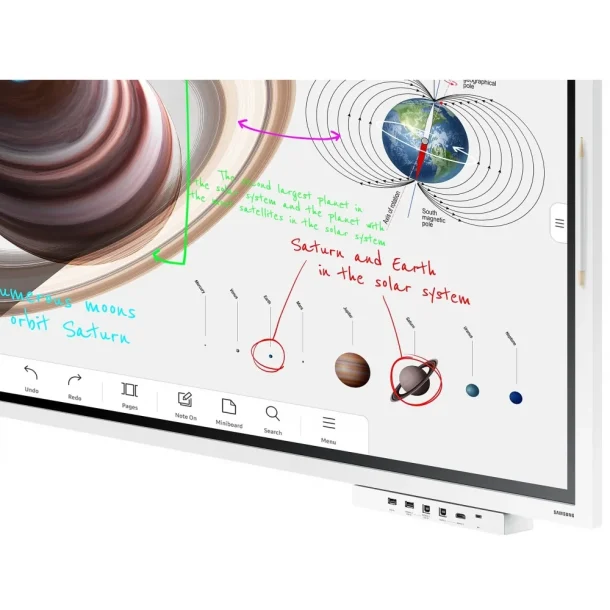 Alternative view of Samsung WM65B: Revolutionize Collaboration with 65" 4K Touchscreen
