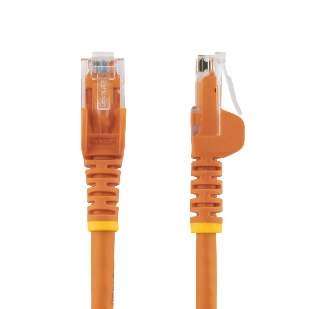 StarTech N6PATC2MOR 2m CAT6 Ethernet Cable - Orange CAT 6 Gigabit Ethernet Wire - Image 2