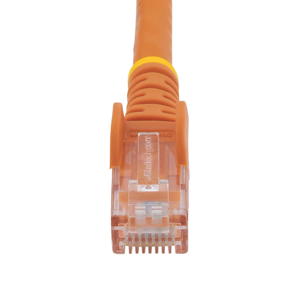 StarTech N6PATC2MOR 2m CAT6 Ethernet Cable - Orange CAT 6 Gigabit Ethernet Wire - Image 3