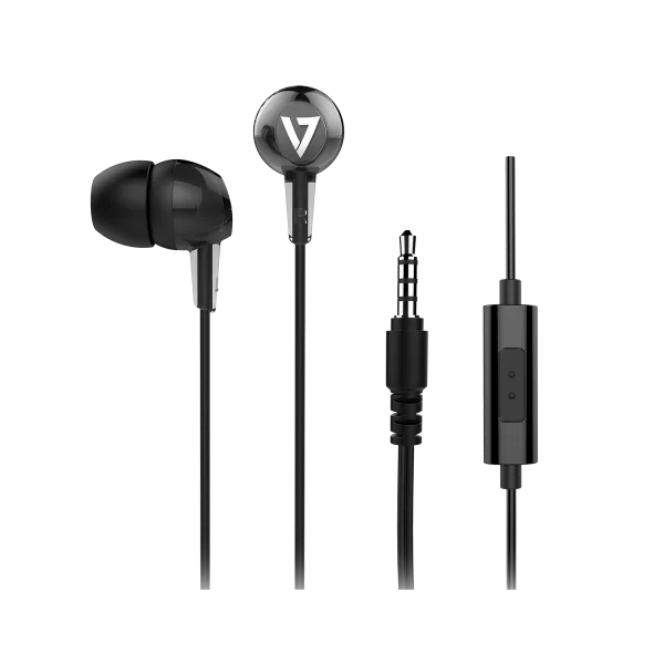 V7 Stereo Earbuds With Inline Microphone | HA220
