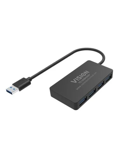 Vision TC-USBHUB4P 4-Port SuperSpeed USB 3.0 Desktop Hub - Image 3